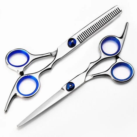 FUIENKO 6 Zoll Zahn Scher Flache Scher Barber Friseur Spezielle Dünne Scher Verdünnung Haarschnitt Friseur Werkzeug Friseur Messer,blue Cutting 5 FUIENKO 6 Zoll Zahn Scher Flache Scher Barber Friseur Spezielle Dünne Scher Verdünnung Haarschnitt Friseur Werkzeug Friseur Messer,blue Cutting – Bild 5