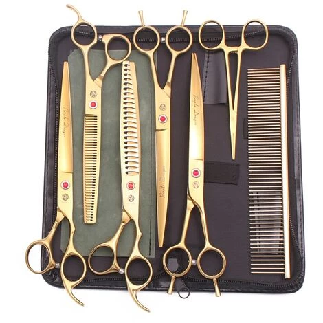 FUIENKO 8 "Puple Drachen Hund Schere Schneiden Gebogene Hundesalon Schere Professional Scheren Salon Barber Mit Tier & Katzen Z3015-B,Z3015 Hei PYYuS4P 3 FUIENKO 8 "Puple Drachen Hund Schere Schneiden Gebogene Hundesalon Schere Professional Scheren Salon Barber Mit Tier & Katzen Z3015-B,Z3015 Hei PYYuS4P – Bild 3