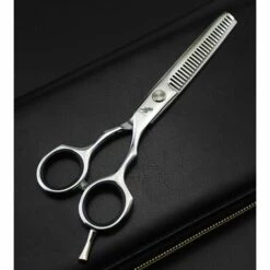FUIENKO Professionelle Japan 4cr 6 Zoll Schwarz Cut Haar Schere Haarschnitt Sissors Verdünnung Barber Haar Schneiden Scheren Friseur Schere,straight Snips -Angebote Schneidwerkzeug Store 67130073 5