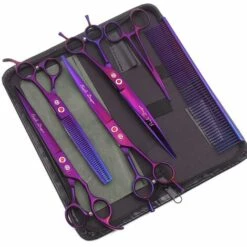 FUIENKO 7,0 Haustier Hund Schere Set Edelstahl Haar Pflege Schere Tiere Katze Haar Schneiden Ausdünnung Werkzeuge Kit Scissor Gebogene 3003#,Z3015 Zi PYS3P 9 FUIENKO 7,0 Haustier Hund Schere Set Edelstahl Haar Pflege Schere Tiere Katze Haar Schneiden Ausdünnung Werkzeuge Kit Scissor Gebogene 3003#,Z3015 Zi PYS3P -Angebote Schneidwerkzeug Store 67130089 5