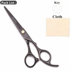 Fuienko Professional Hair Schere 5.5 ''JAPAN 440C Friseur Schere Schneiden Scheren Verdünnung Schere A1005 Salon Haarschnitt,Cutting Hei