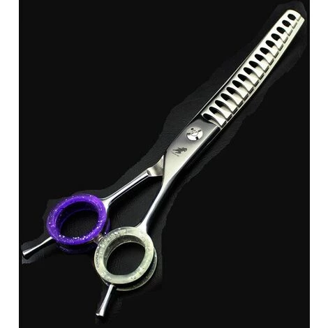 FUIENKO 7inch Fisch Knochen Zähne Pet Hund Nach Oben Gebogene Ausdünnung Schere Professional Schere Dog Pflege Salon Pet Hair Cut Schere,fish Bone Teeth 1 FUIENKO 7inch Fisch Knochen Zähne Pet Hund Nach Oben Gebogene Ausdünnung Schere Professional Schere Dog Pflege Salon Pet Hair Cut Schere,fish Bone Teeth