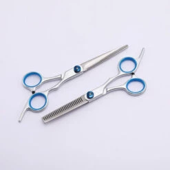FUIENKO Haar Schere Friseur Schere Verdünnung Barber Scissor Set Haar Schneiden Schere Barber Schere,set