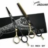 FUIENKO JAGUAR 5.5 & 6,0 Zoll Tesoura De Cabeleireiro Professionelle Schneiden Verdünnung Set Friseur Haar Schere Barber Salons Scheren,5.5 INCH SET-01