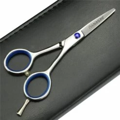 FUIENKO Friseur Schere In Schere 4/5/5,5 Zoll Gummi Finger Ring Schnurrbart Schere Schere Haar Professionelle 5,5,5 Cut Scissors -Angebote Schneidwerkzeug Store 67130152 3