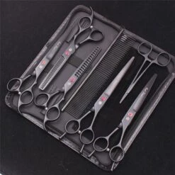 FUIENKO 7,0 Hundesalon Schere Kit Hund Katze Fisch Knochen Verdünnung Friseur Scheren Set Gebogene Schneiden Werkzeuge Arterienklemmen Z3102 #,Z3102 Hong PYYuX4P 7 FUIENKO 7,0 Hundesalon Schere Kit Hund Katze Fisch Knochen Verdünnung Friseur Scheren Set Gebogene Schneiden Werkzeuge Arterienklemmen Z3102 #,Z3102 Hong PYYuX4P -Angebote Schneidwerkzeug Store 67130156 3