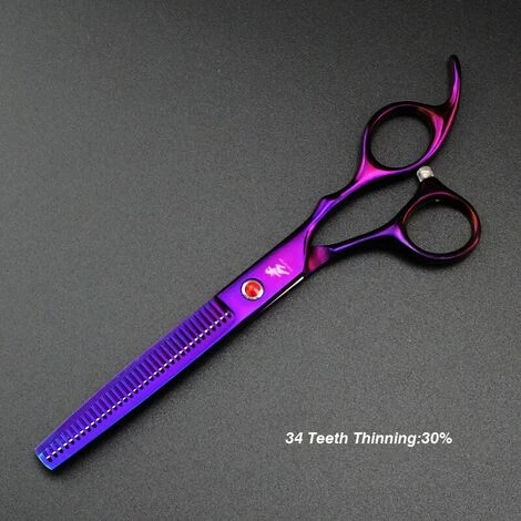 FUIENKO 7 Inch Runde Kopf Hund Pflege Schere Set Pet Hund Schere Professionelle Curved Schneiden Scheren Verdünnung Makas Tijeras Sicherheit,black Set 5 FUIENKO 7 Inch Runde Kopf Hund Pflege Schere Set Pet Hund Schere Professionelle Curved Schneiden Scheren Verdünnung Makas Tijeras Sicherheit,black Set – Bild 5