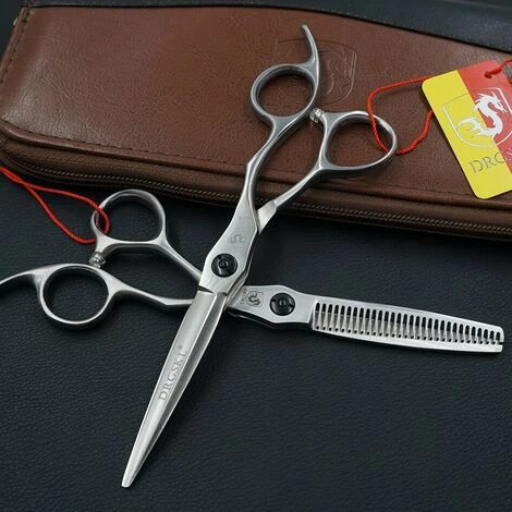 Fuienko Willow Blatt Form Haar Schere Hohe Qualität, 5.5/6.0/6,5 Zoll Friseur Schere Lanzette Hair Cut Scheren,BC55 3 Fuienko Willow Blatt Form Haar Schere Hohe Qualität, 5.5/6.0/6,5 Zoll Friseur Schere Lanzette Hair Cut Scheren,BC55 – Bild 3