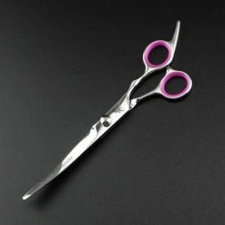 FUIENKO 7 Inch Edelstahl Pet Hunde Pflege Schere Katze Haar Verdünnung Scher Scharfe Kante Hund Schneiden Tier Barber Schneiden Werkzeug,upward Curved 1 -Angebote Schneidwerkzeug Store 67130221 3