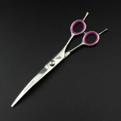 FUIENKO 7 Inch Edelstahl Pet Hunde Pflege Schere Katze Haar Verdünnung Scher Scharfe Kante Hund Schneiden Tier Barber Schneiden Werkzeug,upward Curved 1 -Angebote Schneidwerkzeug Store 67130221 4