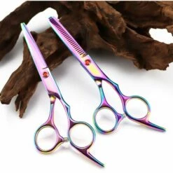 FUIENKO 6 Zoll Zahn Schere Flach Schere Für Friseure Und Friseure Spezielle Fein Schere Für Verdünnung Haarschnitte Und Haar,Thinning Scissors -Angebote Schneidwerkzeug Store 67130224 3