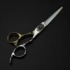 FUIENKO Professionelle Japan 440c Stahl 6 Zoll Bull Kopf Haar Schneiden Schere Haarschnitt Verdünnung Barber Cut Scheren Friseur Schere,cutting