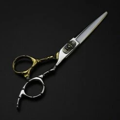 FUIENKO Professionelle Japan 440c Stahl 6 Zoll Bull Kopf Haar Schneiden Schere Haarschnitt Verdünnung Barber Cut Scheren Friseur Schere,cutting