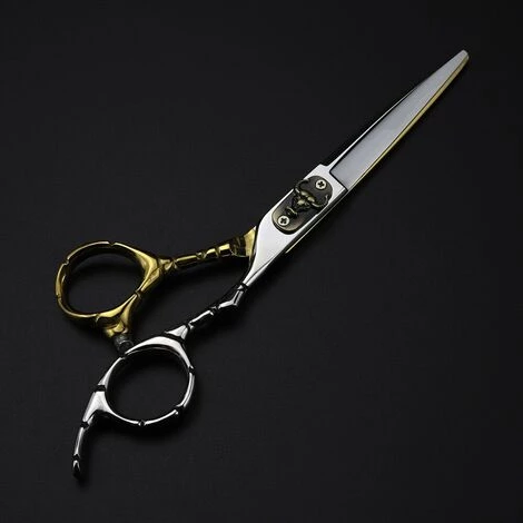 FUIENKO Professionelle Japan 440c Stahl 6 Zoll Bull Kopf Haar Schneiden Schere Haarschnitt Verdünnung Barber Cut Scheren Friseur Schere,cutting 2 FUIENKO Professionelle Japan 440c Stahl 6 Zoll Bull Kopf Haar Schneiden Schere Haarschnitt Verdünnung Barber Cut Scheren Friseur Schere,cutting – Bild 2