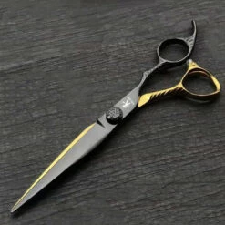 FUIENKO FnLune 7,0 Zoll VG-10 Breit Professional Hair Salon Schere Cut Barber Werkzeuge Haarschnitt Ausdünnung Scher Friseur Schere,FnLune 7.0 Inch -Angebote Schneidwerkzeug Store 67130258 3