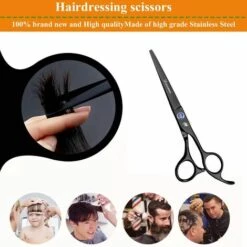 FUIENKO 6 Zoll Professionelle Edelstahl Barber Friseur Schneiden Schere Salon Haar Scheren Grade Mit Ein Großer Griff Von Klingen,Brasilien -Angebote Schneidwerkzeug Store 67130278 3