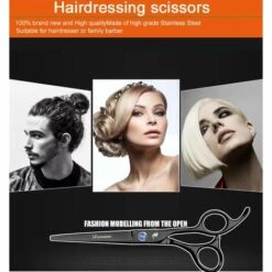 FUIENKO 6 Zoll Professionelle Edelstahl Barber Friseur Schneiden Schere Salon Haar Scheren Grade Mit Ein Großer Griff Von Klingen,Brasilien -Angebote Schneidwerkzeug Store 67130278 4