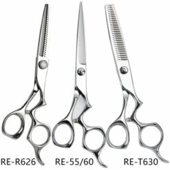 FUIENKO 5.5 "/6"/6.25 "professional Hair Schneiden Maschine 440C Japanischen Konvexen Rand Razor Sharp Schere,RE 55