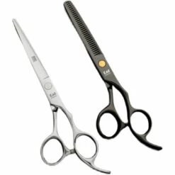 FUIENKO Japan Original 6,0 Friseur Schere Professional Barber Schere Set Haar Schneiden Schere Schere Haarschnitt,Suit Silver -Angebote Schneidwerkzeug Store 67130317 4