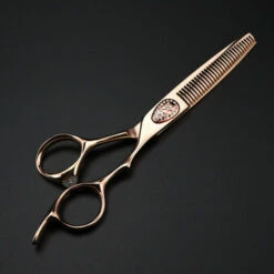 FUIENKO Professionelle JP 440c Stahl 6 ''scissor Rose Gold-cut Haar Schere Haarschnitt Verdünnung Barber Schneiden Scheren Friseur Schere,set -Angebote Schneidwerkzeug Store 67130318 3