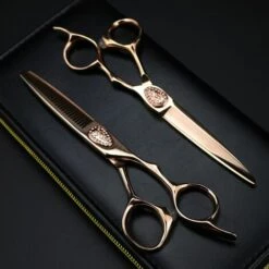 FUIENKO Professionelle JP 440c Stahl 6 ''scissor Rose Gold-cut Haar Schere Haarschnitt Verdünnung Barber Schneiden Scheren Friseur Schere,set -Angebote Schneidwerkzeug Store 67130318 4