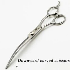 FUIENKO 7 Zoll Schere Schwarz Ritter Professionelle Barber Salon Haare Schneiden Schere Und Pet Schere Friseur,1 Pcs Add Case -Angebote Schneidwerkzeug Store 67130321 3