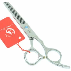6.0 "Fuienko Professionellen Ausdünnung Schere Friseur Haar Scheren Haar Trimmen Tesoura Haarpflege Styling Werkzeuge A0090A,A0159A-04-60 -Angebote Schneidwerkzeug Store 67130347 3