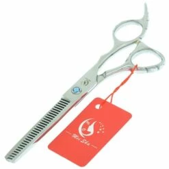 6.0 "Fuienko Professionellen Ausdünnung Schere Friseur Haar Scheren Haar Trimmen Tesoura Haarpflege Styling Werkzeuge A0090A,A0159A-04-60 -Angebote Schneidwerkzeug Store 67130347 5