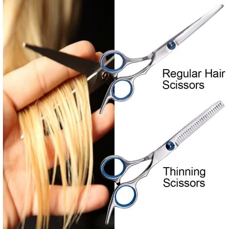 FUIENKO Friseur Schere 6 Zoll Professional Hair Schere Friseur Haar Scheren Schneiden Verdünnung Schere Meißel Barber Zubehör,Cutting Scissors 2 FUIENKO Friseur Schere 6 Zoll Professional Hair Schere Friseur Haar Scheren Schneiden Verdünnung Schere Meißel Barber Zubehör,Cutting Scissors – Bild 2