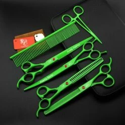 FUIENKO 8 Zoll Hundesalon Kit Friseur Hund Schere Set High Class Pet Schere Professional Scheren Werkzeuge Kurze Sets,Cutting Scissors 9 FUIENKO 8 Zoll Hundesalon Kit Friseur Hund Schere Set High Class Pet Schere Professional Scheren Werkzeuge Kurze Sets,Cutting Scissors -Angebote Schneidwerkzeug Store 67130376 5