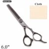 FUIENKO Lila Drachen Haar Schere 5.5 "6" JP 440C Friseur Schere Professionelle Drachen Griff Ausdünnung Schere Styling Werkzeug 9001#,Z-Hei-T-6N