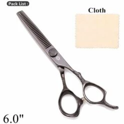 FUIENKO Lila Drachen Haar Schere 5.5 "6" JP 440C Friseur Schere Professionelle Drachen Griff Ausdünnung Schere Styling Werkzeug 9001#,Z-Hei-T-6N