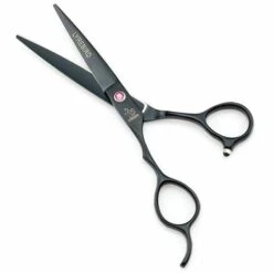 Links Hand Haar Schere 6 ZOLL Schwarz Silbrig Haar Schneiden Scheren Haar Schere Barber Schere Fuienko Einfache Verpackung NEU,Black Thinning -Angebote Schneidwerkzeug Store 67130389 5