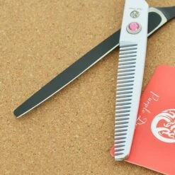 FUIENKO Lila Drachen 6 Zoll Haar Schneiden Ausdünnung Schere Haarschnitt Scheren Swivel Daumen Friseur Styling Werkzeug Salon Liefert A0120B,A0119B-03-60 -Angebote Schneidwerkzeug Store 67130434 4