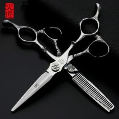 FUIENKO 2021 Japan Original 6,0 Friseur Schere Professional Barber Schere Set Haar Schneiden Schere Schere Haarschnitt,6 Inches -Angebote Schneidwerkzeug Store 67130436 3