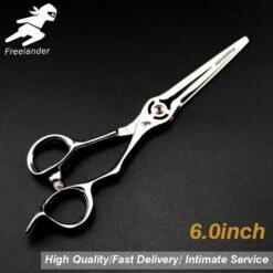 FUIENKO Friseur Schere Barber Schere 440c Japanischen Stahl Barber Schere Set Tesoura De Cabeleireiro Profissional
