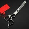 FUIENKO Gehobenen Deutschland 440c 6 Zoll Haar Schere Dünner Schere Schneiden Make-up Scissor Herrenfriseur Werkzeuge Haarschneidemaschine Friseurscheren,thinning
