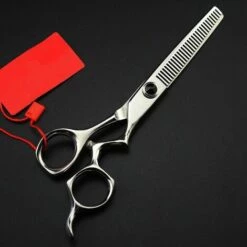 FUIENKO Gehobenen Deutschland 440c 6 Zoll Haar Schere Dünner Schere Schneiden Make-up Scissor Herrenfriseur Werkzeuge Haarschneidemaschine Friseurscheren,thinning