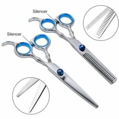 FUIENKO 1 Stücke Friseur Schere Styling Haar Schneiden Haar ScissorsThinning Barber Werkzeuge Schere Scissor Regelmäßige Professionelle Haarschnitt,Thinning Scissor3 -Angebote Schneidwerkzeug Store 67130450 3