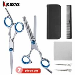 FUIENKO Friseur Schneiden Schere Professional Friseur Ausdünnung Barbershop Salon Set Haar Scheren Schere Haarschnitt,7piece Set,CHINA