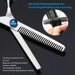 FUIENKO Friseur Schneiden Schere Professional Friseur Ausdünnung Barbershop Salon Set Haar Scheren Schere Haarschnitt,7piece Set,CHINA -Angebote Schneidwerkzeug Store 67130454 4