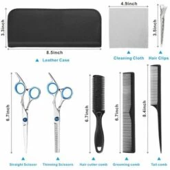 FUIENKO Friseur Schneiden Schere Professional Friseur Ausdünnung Barbershop Salon Set Haar Scheren Schere Haarschnitt,7piece Set,CHINA -Angebote Schneidwerkzeug Store 67130454 5