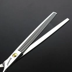 FUIENKO Japanischen 440C Stahl Material, Professionelle Friseur Schere, Nicht-slip Und Tragen-beständig Schneiden Linie Schere Laser Linie,7 Inch Thin -Angebote Schneidwerkzeug Store 67130464 5