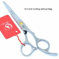 6.0 "Fuienko Professionelle Barber Schere 440C Stahl Haar Schneiden Ausdünnung Schere Haar Cut Tesoura Für Salon Friseure A0145A,A0145A-03-60