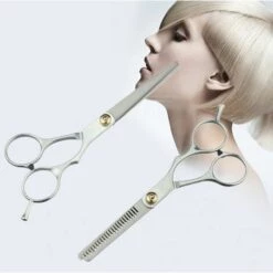 FUIENKO Verdünnung Schere Für Haar Trimmen Wolfram Stahl 6 Zoll Schneiden Clipper Friseur Haarschnitt Pet Haare Pony Haushalts Waren,Cutting -Angebote Schneidwerkzeug Store 67130478 3
