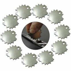 FUIENKO 10 Stücke Haar Schneiden Scher Scissor Einstellung Werkzeug Haar Schere Einstellen Schlüssel Straffen Schrauben Werkzeuge Scheren Teller Stahl Regler,CHINA -Angebote Schneidwerkzeug Store 67130493 4