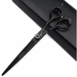 FUIENKO Friseur Schere Kit Für Friseure 7 Inch Verdünnung Barber Schere Für Friseure Schneiden Und Ausdünnung Schere Gebogene Schere,7 Inch Down -Angebote Schneidwerkzeug Store 67130540 3