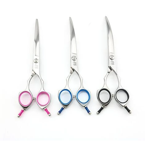 Hund Pflege Schere 6,5 Zoll Hund Gebogene Schere Rechts Hand Kurve Schere Fuienko HIGH CLASS NEUE,6.5 Blue No Box 2 Hund Pflege Schere 6,5 Zoll Hund Gebogene Schere Rechts Hand Kurve Schere Fuienko HIGH CLASS NEUE,6.5 Blue No Box – Bild 2