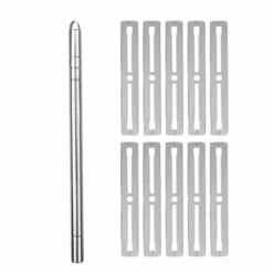 FUIENKO Professionelle Magie Haar Gravur Stift Bart Haar Schere Augenbraue Schnitzen Stift Tattoo Friseur Augenbraue Kopf Modellierung Werkzeuge,1 Pen And 10 Blades,China