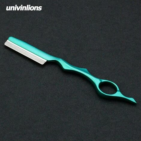 FUIENKO Augenbraue Bart Körper Schneiden Klinge Achsel Haar Rasierer Friseur Messer Barber Razor Gerade Friseursalon Rasierer Klinge Haarschnitt,Rot 3 FUIENKO Augenbraue Bart Körper Schneiden Klinge Achsel Haar Rasierer Friseur Messer Barber Razor Gerade Friseursalon Rasierer Klinge Haarschnitt,Rot – Bild 3